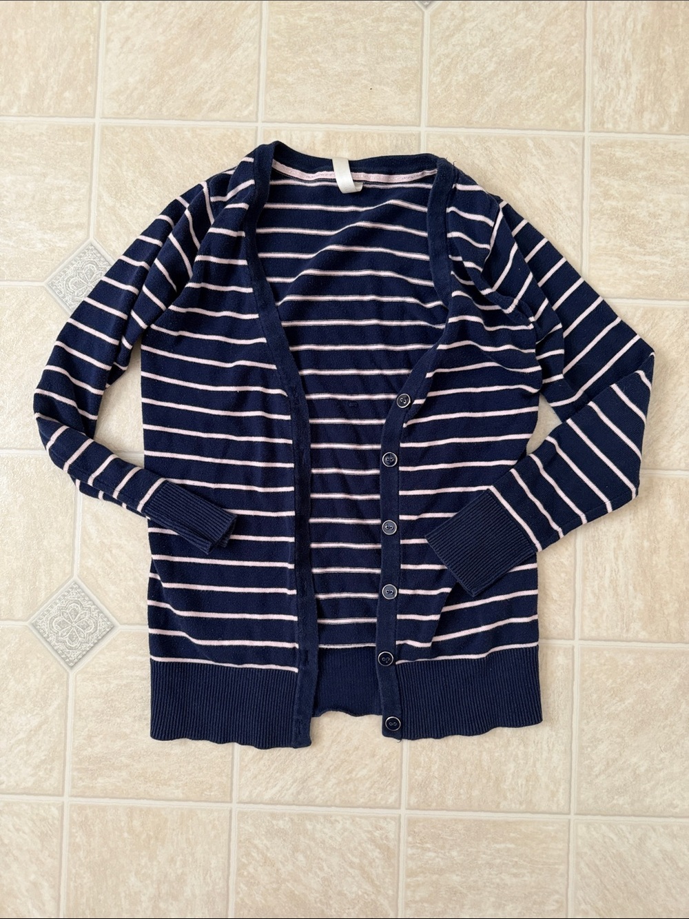 Cherokee Striped Cardigan